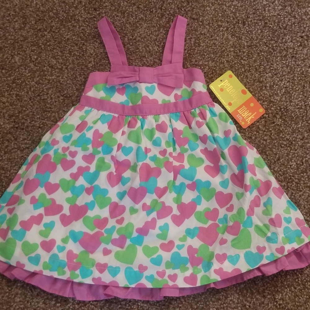 Heart dress new with tags